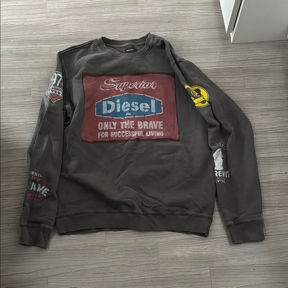 men's diesel sweatshirt